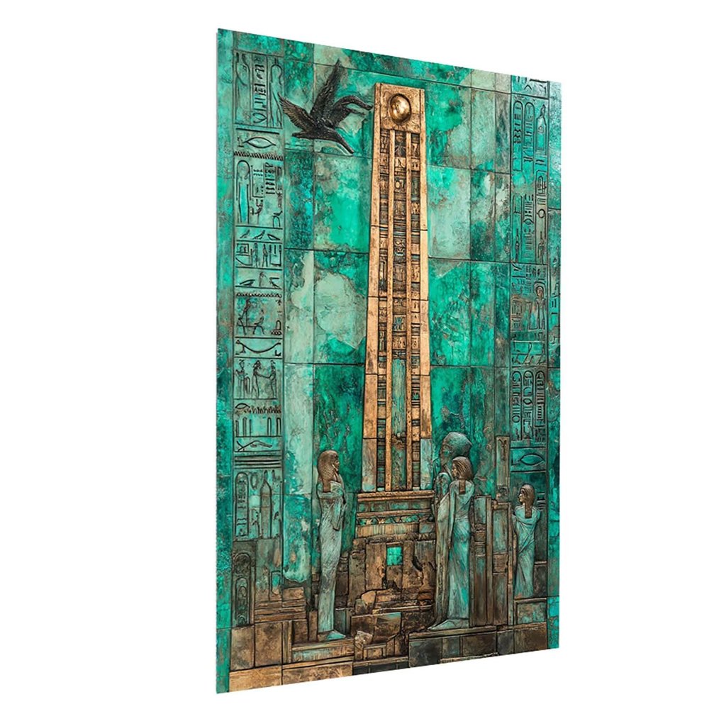 Egyptian Diamond Painting Kit for Adults, Square Full Drill, 25 x 35 cm, Model 09362