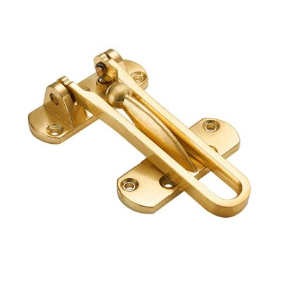 HOMSFOU Door Security Latch, Sturdy Zinc Alloy, Scratch-Resistant and Durable