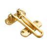 HOMSFOU Door Security Latch, Sturdy Zinc Alloy, Scratch-Resistant and Durable view 1