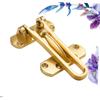 HOMSFOU Door Security Latch, Sturdy Zinc Alloy, Scratch-Resistant and Durable view 4