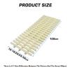 PFDHK Pool Overflow Grate, Flexible Cover Strip for Activity Grates, Clog-Resistant Drain Cover for Pool Decks and Driveways (12 pcs/18 cm) view 2