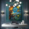 Abstract Diamond Painting Kit, 5D DIY Paint by Numbers, Goddess Design, Square Rhinestones, 30 x 40 cm, Model 09339 view 2