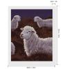BVNMT Sheep Diamond Painting Kit, DIY Round Full Drill view 2