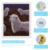 BVNMT Sheep Diamond Painting Kit, DIY Round Full Drill view 3