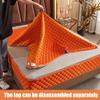 LDLCYCN Coffee Full-Zip Mattress Protector, 180 x 220 + 20 cm, Breathable, Dust-Resistant, Washable view 4