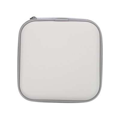 DVD Storage Case for 24 CDs, White, EVA and PP