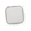 DVD Storage Case for 24 CDs, White, EVA and PP view 2