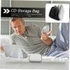 DVD Storage Case for 24 CDs, White, EVA and PP view 3