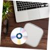 DVD Storage Case for 24 CDs, White, EVA and PP view 4