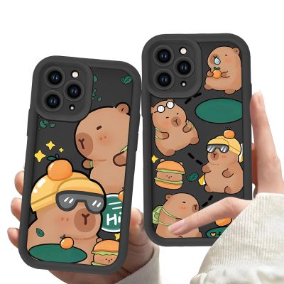 2-Pack Cute Anime Capybara Case for iPhone 13 Pro 6.1"
