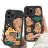 2-Pack Cute Anime Capybara Case for iPhone 13 Pro 6.1" view 1