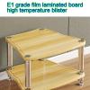 HiFi Audio Rack with Vibration Isolation, White, 65 × 55 × 61.5 cm view 3