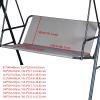 Waterproof 600D Oxford Swing Seat Cover, Red, 2- and 3-Seat, 113 x (47+47) cm view 4