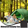 Waterproof Camping Tarp for Outdoor Awnings and Rain Protection view 2