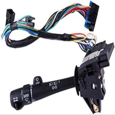 JINFOLI Turn Signal Switch for 200005 Impala and Monte Carlo with Cruise Control, Front Multifunction Switch, Turn Signal and Headlight Dimmer Switch OE 26073612