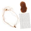 Hair Net, 1 Set, Invisible Disposable Net for Bun Hairstyles view 1