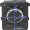 JINFOLI Headlight Control Switch for Dodge Ram 1500/2500/3500, 4602918AA/68020629AA, Black view 2