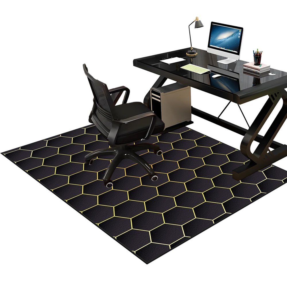 Tkuhknag Office Chair Mat, Floor Protection Mat, 200 x 300 cm