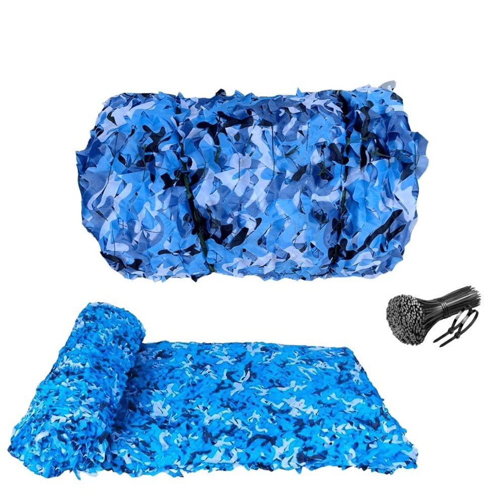Generic Marine Camouflage Net for Outdoor Privacy and Shade, Camping & Garden (2.5 x 4.5 m)