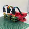 2.54 mm Double-Row 6-Pin PCB Clamp Pogo Pin Programming Probe view 2