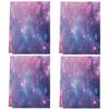 Myfsucce Galaxy Nebula Universe Reusable Dish Towels, 100% Polyester, 28 x 18 in, 4-Pack view 1