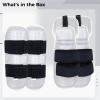 Youth Taekwondo Arm and Shin Guards, 4-Piece Set, Adjustable EVA Foam Protectors for Karate, Kickboxing, MMA and Boxing view 3
