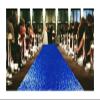 EnxJire Sequin Wedding Aisle Runner, Pink Gold, 15 ft x 4 ft view 2