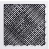 ZMCGNO Interlocking Garage Floor Tiles, 1.8 cm Thick, Black, 40-Piece Set view 1