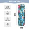 Stained Glass-Style Rose Vase, Plastic, Cylinder, 30 x 9 cm view 2