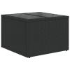 IKAYAA 6-Piece Black Rattan Garden Lounge Set Type-38 view 4