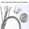 DTVEW 304 Stainless Steel Cable Net, 2 mm, 0.6 x 30 m view 3