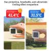 Waterproof Patio Awning for Outdoor Use, UV-Resistant HDPE Shade Sail with Sliding Rail Kit for Pergolas and Patios, 2.5 x 4 m (W x L x L), 90% UV Blockage view 3