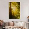 micasia Acoustic Forest Wall Art, Yellow Tree, 4 cm Stretcher Frame & Sound Absorber, 50 × 70 cm view 4