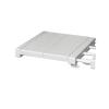 Adjustable Expandable Shelf Divider for Cabinets and Wardrobes, White view 1