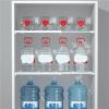 Adjustable Expandable Shelf Divider for Cabinets and Wardrobes, White view 4