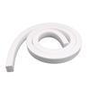 BCJMKDX Sealing Strip for Shower Enclosures, 1 m, Square Foam Sponge Rubber Weatherstrip, for Doors and Windows, Silicone Rubber Foam Seal (5 x 15 mm) view 1