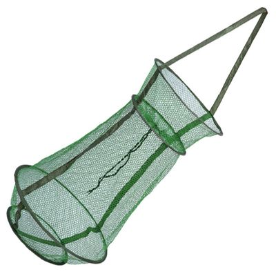 Reusable Nylon Fishing Net, Green, Foldable, Large