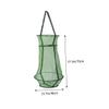Reusable Nylon Fishing Net, Green, Foldable, Large view 2
