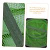 Reusable Nylon Fishing Net, Green, Foldable, Large view 3