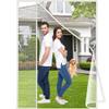 Luxvix Magnetic Screen Door, 150 x 215 cm, Reversible Left/Right Opening, No Drilling, White view 1