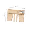 PartyKindom Wooden Rigging Aid for Model Sailing Ships view 2