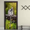 Self-Adhesive 3D Door Wallpaper, 90 x 210 cm, Katta Design view 1