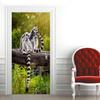 Self-Adhesive 3D Door Wallpaper, 90 x 210 cm, Katta Design view 3