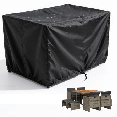 PVPQPR Waterproof Patio Furniture Cover 155 x 130 x 75 cm