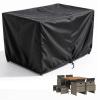 PVPQPR Waterproof Patio Furniture Cover 155 x 130 x 75 cm view 1