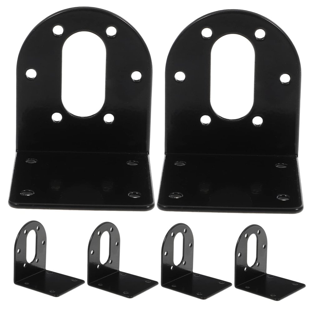 Motor Mount, 6-Pack, L-Shaped, for 37 mm DC Geared Motors