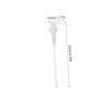 6 Replacement Pump Heads, 32/33-Tooth, White Plastic, for Bottles view 2