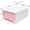Stackable Plastic Storage Boxes with Drawers view 2