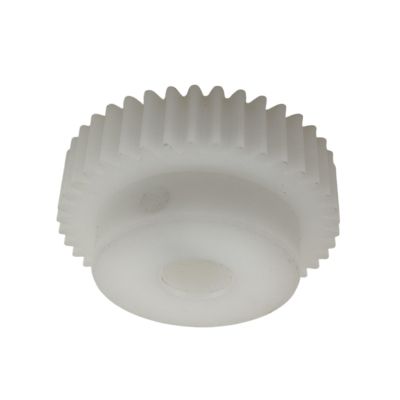 Cylindrical Drive Gear, 1 Piece, Module 0.8, 33-Tooth Straight-Tooth POM Spur Gear, 15 mm