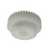 Cylindrical Drive Gear, 1 Piece, Module 0.8, 33-Tooth Straight-Tooth POM Spur Gear, 15 mm view 1